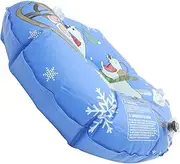 BRIGHTFUFU Thickened Inflatable Snow Tube for Wear Resistant Sledding Tire Portable Winter Supply with Strong Handles for Winter Fun and Outdoor Activities