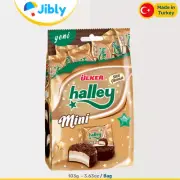 Turkish Ülker Halley Mini Bags |103g Bags|Filled with Marshmallow|Wholesale Deal
