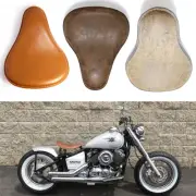 Bobber Motorcycle Leather Solo Seat Spring For Yamaha V Star 650 950 1100 Refit