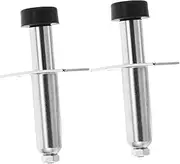 MOLUCKFU 2 Pcs Car Door and Trunk Lock Popper Kit Easy Installation Spring Loaded Fasteners for Vehicle Modification Enhancing Security for Multiple Doors and Trunks