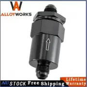 Universal -6AN Inline Fuel Filter High Flow 30 Micron Cleanable AN6 6 AN