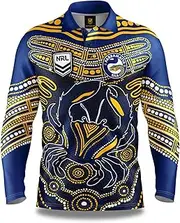 NRL 'Karumba' Fishing Shirt - Parramatta Eels - Adult - Mens - Polo