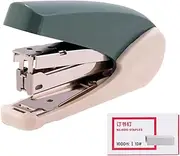 PROMISE FLOURISH Labor Saving Stapler, Built in Staple Remover, Office Stapler with 15 Sheet Capacity for Office School Home (Green)