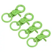 44mm Swivel Clasps Lanyard Snap Hook Claw Clasp for DIY Green, 4Pcs