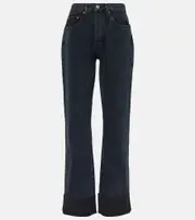 [Re/Done] Re/Done High-rise straight jeans 28 blue