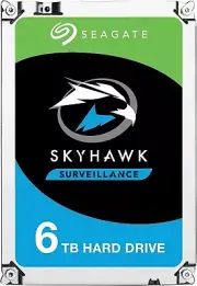 SEAGATE SKYHAWK 6TB SURVEILLANCE INTERNAL 3.5" SATA DRIVE ST6000VX008