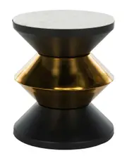 Safavieh Azizi Stone Top Side Table