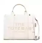 Marc Jacobs The Leather Medium Tote Bag Cotton