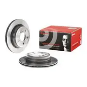 Brembo Prime Vented Brake Rotor - Single - 09.B338.11