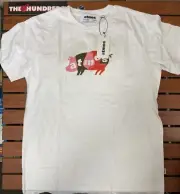 Atmos Bacon Tee White Men Size Medium