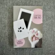 Inkless Paw Print Kit Clean Touch Ink Pads Imprint Cards Cat Lady Box Dogs Baby