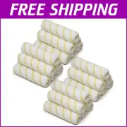 Shedless Lint-Free Paint Roller Covers 9 Inch - 24 Pack for Efficient Painting