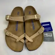 Birkenstock New w/ Box Mayari Sandcastle Nubuck Soft Footbed Regular Select Size