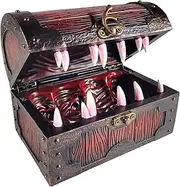 Forged Dice Co. Mimic Dice Chest - Dice Holder fits up to 28 Metal or Plastic Polyhedral Dice - Compatible with DND Dice Sets