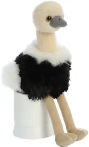 Aurora - Small Black Mini Flopsie - 8" Ozzi - Adorable Stuffed Animal