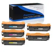 5PK CE410A Toner Cartridge Set for HP 305A LaserJet Pro 400 MFP M475dn M475dw