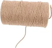OSALADI Exquisite Decorative Jute Twine Heavy Duty Twine Rope for DIY Crafts Natural Twine for Garden Home