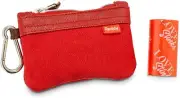 3 Pack - Reddy Red Canvas Go-Pack Accessory Poop Bag Refill Roll 5" L x 3" W