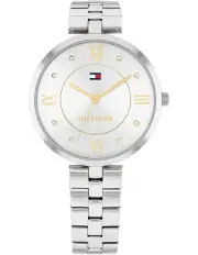 [Tommy Hilfiger] Ella Stainless Steel Watch in Silver