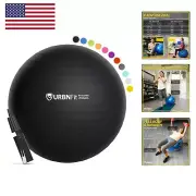 Exercise Ball - Yoga Ball in Multiple Sizes for Workout, Pregnancy, Stability...