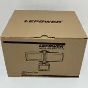 Lepower Led Security Light (NOT Solar Powered) New