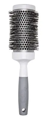 Hair Brushes Triangle Curve Silver Nano CR200TC, Large 3.0"
