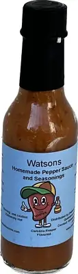 Watsons Homemade pepper sauce Carolina Reaper Flavor