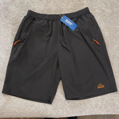OutDoor Sports Running Hiking Shorts Quick Dry Outdoor Sports 3 Zipper Pockets