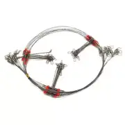 Senyu Wire Trace Leader Rig Stainless Steel 1-5 Arms Fishing Rigs with