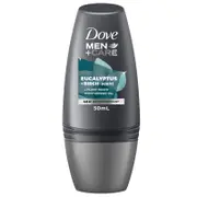 Dove Men+Care Antiperspirant Deodorant Roll On Eucalyptus Birch Refreshing 50mL