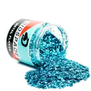6oz Sky Dive 0.025 Blue Metal Flake - Solvent Resistant Glitter