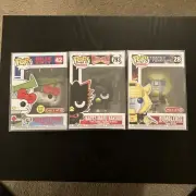 Hello Kitty Funko Pop Lot of 3 - My Hero Academia Transformers Shipped with Case