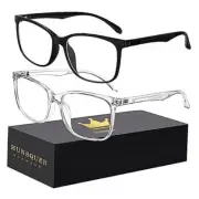 Blue Light Glasses Men Blue Light Blocking Glasses 1black+transparent clear