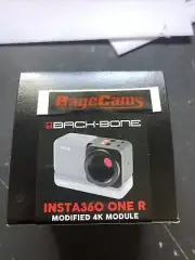 Insta360 ONE R 4k Modified Camera RibCage BackBone C-CS M12 S-Mount