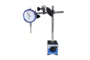 Magnetic Base with Fine Adjustment and SAE Dial Test Indicator with 0.0005: Reso