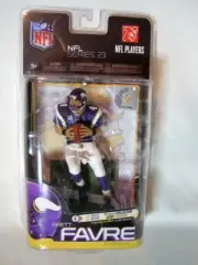 BRETT FARVE McFarlane Figure Series 23 Purple Jersey Minnesota Vikings NFL 2010