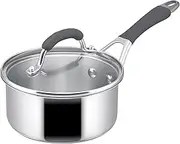 RACO Reliance 18cm Stainless Steel Saucepan with Lid - 1.9L Induction Saucepan, Dishwasher & Oven Safe - Heat Resistant Handle, Durable Stainless Steel Pot