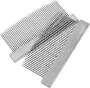 NULYLU Violin Hair Combing Tool Set Bow Comb Metal Violin Bow Comb for Bow Hair Cleaning