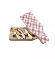 Thirstystone Wine Bottle Board with Cheese Board Set $65 j