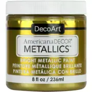 DecoArt Americana Decor Metallics 8oz - Vintage Brass