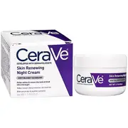 Cerave Skin Renewing Night Cream For Softer Skin, Normal To Dry Skin, 1.7 Oz