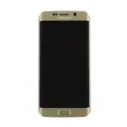 Samsung Galaxy S6 Edge SM-G925I LCD and Touch Screen Assembly with Frame [Gold]