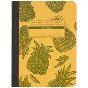 Decomposition Large Bound Notebook (Dot Grid) - Pineapples