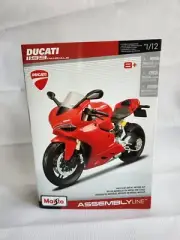 Maisto 1:12 Ducati 1199 Panigale Motorcycle Assembly Line New, Ducati Official