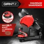 GIANTZ Chainsaw Sharpener Chainsaws Electric Chain Tools Saw Grinder Bench Tool