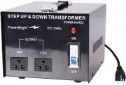1000W Step Up & Down Japanese Transformer, Power ON/Off Switch, Can be Used in