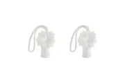 2PK Annabel Trends Soap On A Rope 180g Coconut Scented Bath Soap Palm Tree White