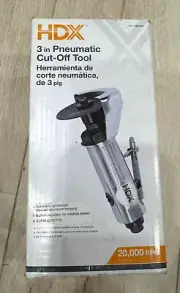HDX 3" Cut Off Tool / Pneumatic 20000 rpm Power Metal Cutting New Home Depot