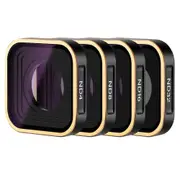 Multi Coated Nd Filter Set for Gopro Hero Nd4/nd8/nd16/nd32 Compatible with Hero 12 11 10 9 Enhance Photography and Video Quality