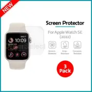3-Pack LCD Ultra Clear HD Screen Protector for Apple Watch iWatch SE (2022)